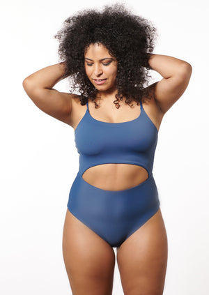 Grey one piece